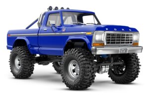 Traxxas TRX-4M 1:18 Ford F150 Lifted RTR Mini Crawler - blue, 2S LiPo/USB Charger