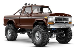 Traxxas TRX-4M 1:18 Ford F150 Lifted RTR Mini Crawler - brown, 2S LiPo/USB Charger