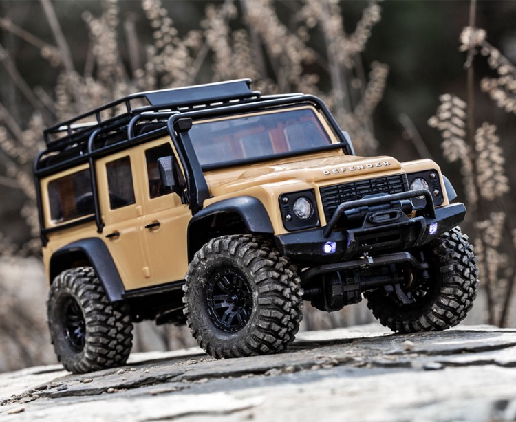 Traxxas TRX-4M 1:18 Land Rover Defender RTR mini-crawler – liivakarva, 2S LiPo 6 Traxxas TRX-4M 1:18 Land Rover Defender RTR mini-crawler – liivakarva, 2S LiPo
