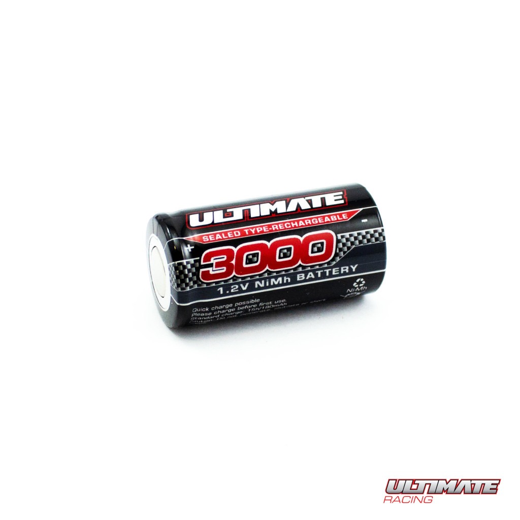 Ultimate Racing Glühkerzenstecker-Akku 3000 mAh 1,2 V 1 Ultimate Racing Glow Starter Battery 3000mAh 1.2V