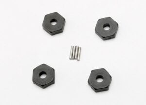 12 mm Hex Wheel Hubs with Pins (4)