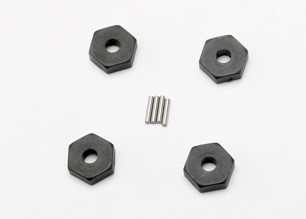 12 mm Hex Wheel Hubs with Pins (4) 1 12 mm Hex Wheel Hubs with Pins (4)