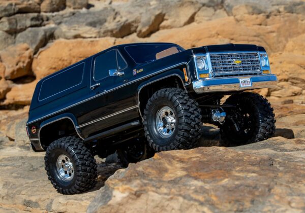 Traxxas TRX-4 Chevy Blazer 1979 1/10 Crawler Brushed Clipless RTR Oranz