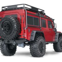 Traxxas TRX-4 LR Defender 1/10 Crawler Brushed Clipless RTR Red