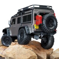 Traxxas TRX-4 LR Defender 1/10 Crawler Brushed Clipless RTR Silver