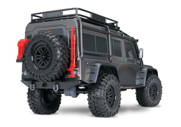 Traxxas TRX-4 LR Defender 1/10 Crawler Brushed Clipless RTR Hõbedane