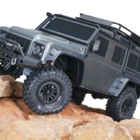Traxxas TRX-4 LR Defender 1/10 Crawler Brushed Clipless RTR Red