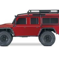 Traxxas TRX-4 LR Defender 1/10 Crawler Brushed Clipless RTR Red