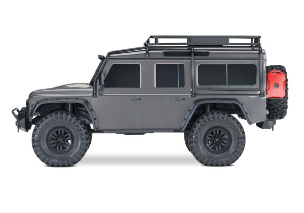 Traxxas TRX-4 LR Defender 1/10 Crawler Brushed Clipless RTR Hõbedane