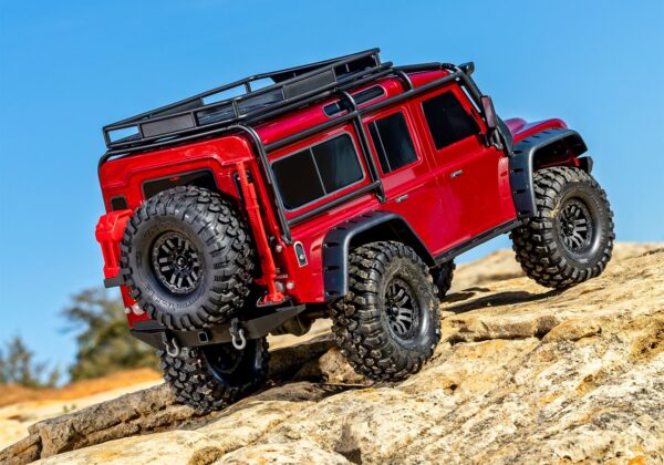 Traxxas TRX-4 LR Defender 1/10 Crawler Brushed Clipless RTR Liivakarva