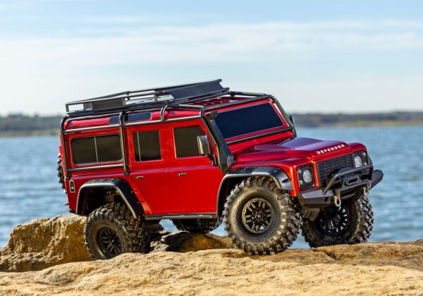 Traxxas TRX-4 LR Defender 1/10 Crawler Brushed Clipless RTR Hõbedane
