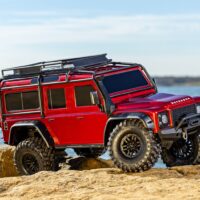 Traxxas TRX-4 LR Defender 1/10 Crawler Brushed Clipless RTR Red
