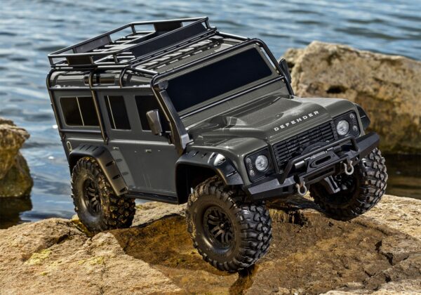 Traxxas TRX-4 LR Defender 1/10 Crawler Brushed Clipless RTR Punane