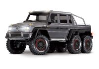 Traxxas TRX-6 MB G63 AMG 6x6 1/10 Crawler Brushed RTR Hõbedane