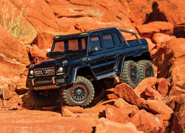 Traxxas TRX-6 MB G63 AMG 6x6 1/10 Crawler Brushed RTR Silver