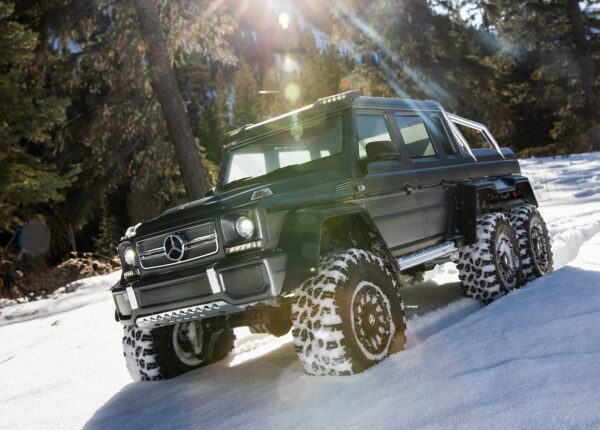 Traxxas TRX-6 MB G63 AMG 6x6 1/10 Crawler Brushed RTR Silver
