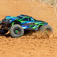 Traxxas Maxx 4x4 1/10 Monster Truck Brushless RTR Roheline