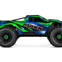 Traxxas Maxx 4x4 1/10 Monster Truck Brushless RTR Roheline