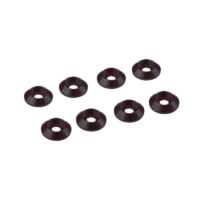 3mm Alu Cap Head Washer (8) Black