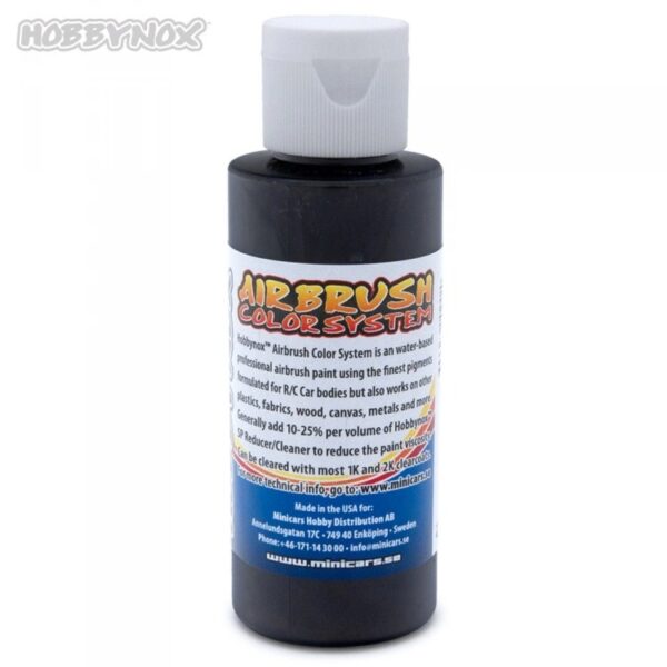 Hobbynox Pearl Black Airbrush RC Car lexan body Color