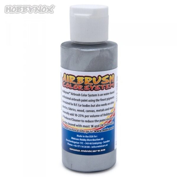 Hobbynox Pearl Silver Airbrush Color 60ml