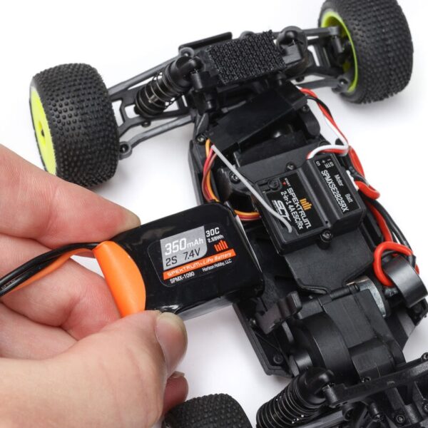 Losi 1/28 Micro-T 2wd RTR Stadium Truck White