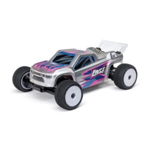 Losi 1/28 Micro-T 2WD RTR Silver Body, Mini rc rtr car