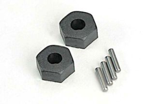 12 mm Tall-Offset Wheel Hubs with Pins (2)