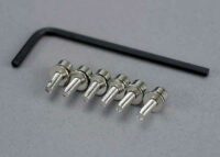 Cap-Head Machine Screws 3x10 mm (6) w/ Washers