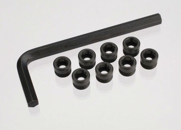 Aluminum Pivot Ball Caps (8)