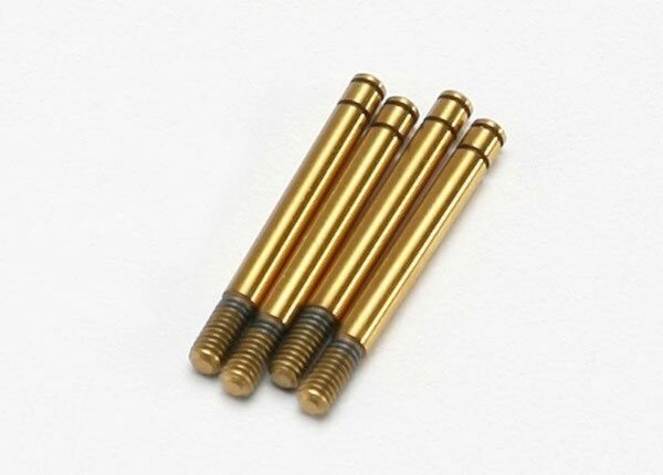 1/16 TiN-Coated GTR Shock Shafts (4)