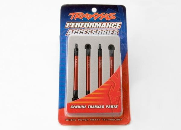 Red Aluminum Push Rod Set