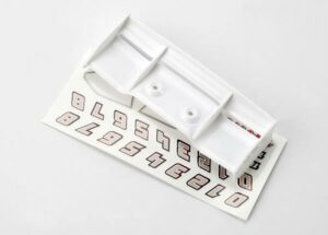 White 1/16 Revo Wing with Decals
