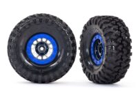 1.9" Black Chrome Method Wheels w/ Tires (2)
