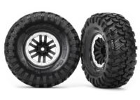 1.9" Black & Satin TRX Wheels w/ Canyon Trail Tires (2)