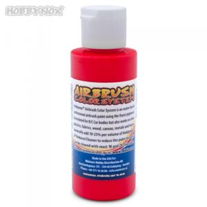 Airbrush Color Neon Red 60ml #HN25050 Hobbynox
