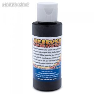 Airbrush Color Pearl Black 60ml #HN24110 Hobbynox