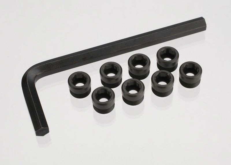 Aluminum Pivot Ball Caps (8) 1 Aluminum Pivot Ball Caps (8)
