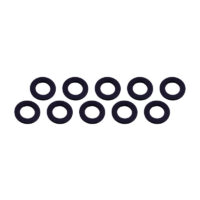 Alu Washer 3x6x0.5mm (10) Black