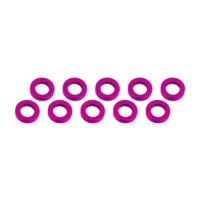 Alu Seib 3x6x1mm (10) Lilla