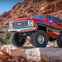 Traxxas TRX-4 Chevy Blazer 1979 1/10 Crawler Brushed Clipless RTR Red