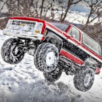 Traxxas TRX-4 Chevy Blazer 1979 1/10 Crawler Brushed Clipless RTR Red