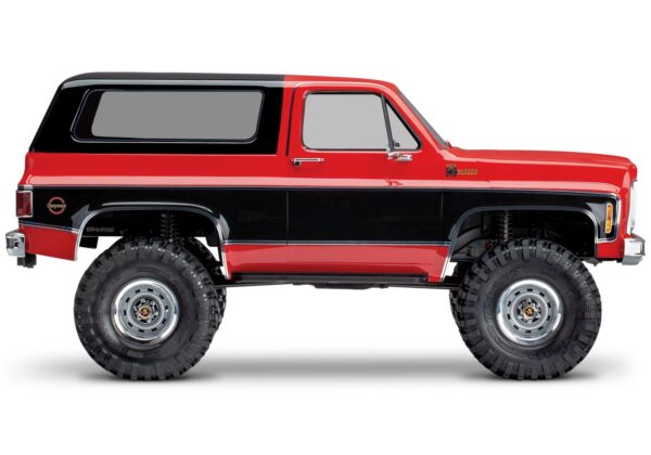 Traxxas TRX-4 Chevy Blazer 1979 1/10 Crawler Brushed Clipless RTR Punane