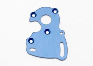 Blue Aluminum 1/16 Motor Plate