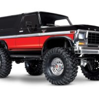 Traxxas TRX-4 Ford Bronco 1979 1/10 Crawler Brushed Clipless RTR Punane