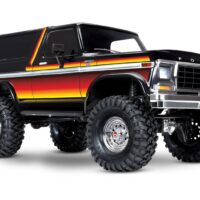 Traxxas TRX-4 Ford Bronco 1979 1/10 Crawler Brushed Clipless RTR Punane