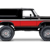 Traxxas TRX-4 Ford Bronco 1979 1/10 Crawler Brushed Clipless RTR Punane