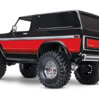 Traxxas TRX-4 Ford Bronco 1979 1/10 Crawler Brushed Clipless RTR Punane