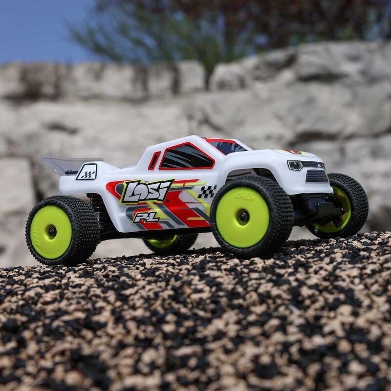 Losi 1/28 Micro-T 2wd RTR Stadium Truck Valge 10 Losi 1/28 Micro-T 2wd RTR Stadium Truck Valge
