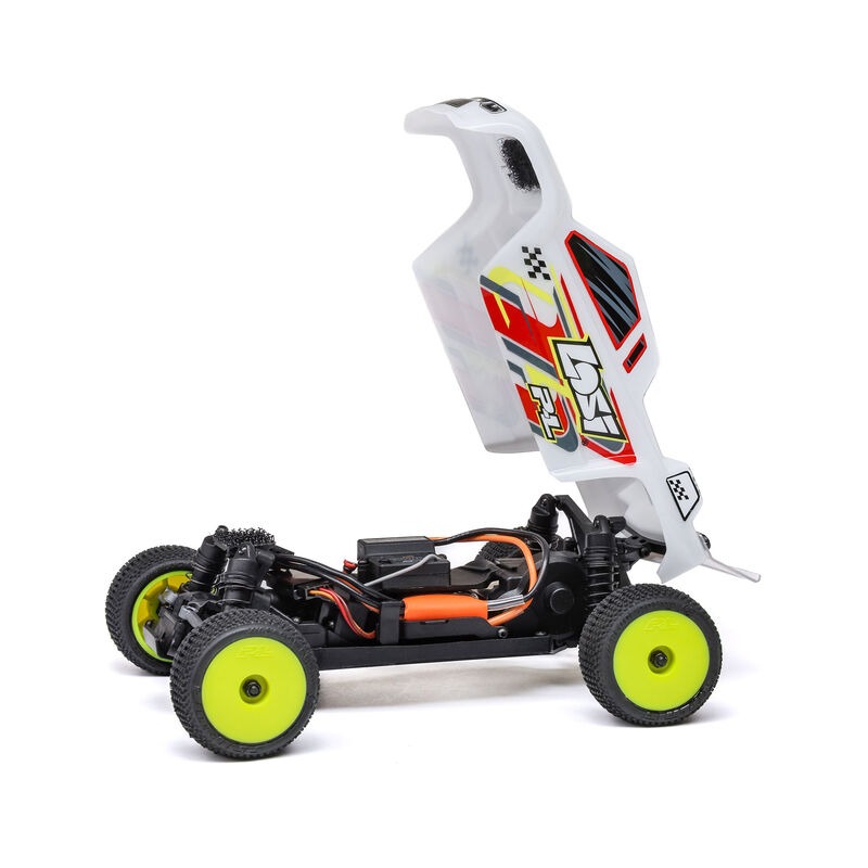 Losi 1/28 Micro-T 2wd RTR Stadium Truck Valge 2 Losi 1/28 Micro-T 2wd RTR Stadium Truck Valge